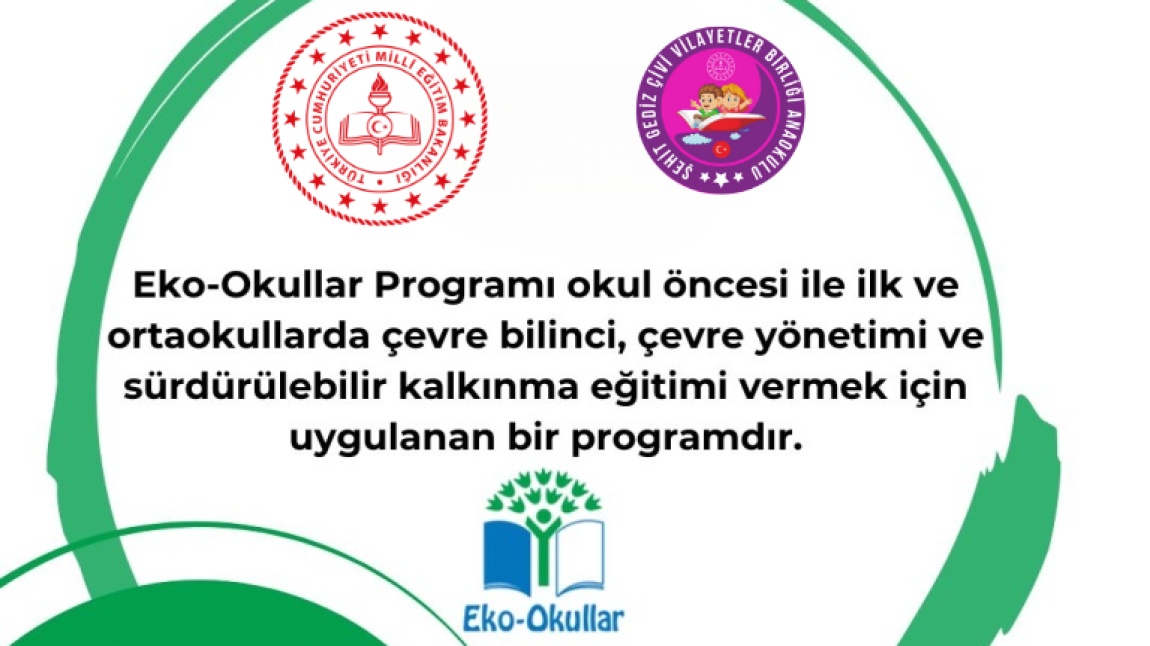 Eko-Okullar Programına başvurumuzu yaptık